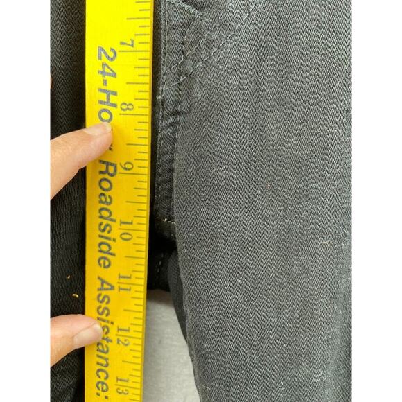 True Religion Jeans Mens 32 Black Relaxed Fit Skinny No Flap‎ Pockets Zip Fly - Picture 6 of 16